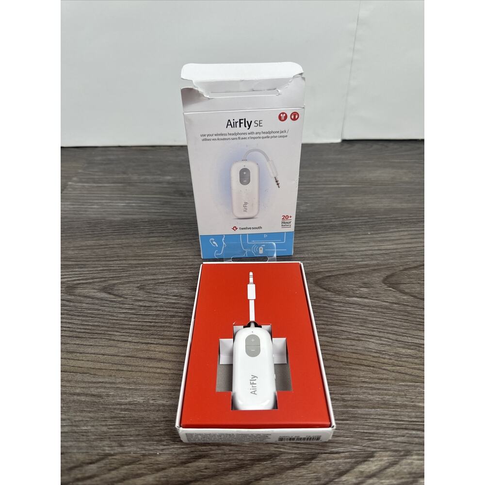 Twelve South AirFly SE Bluetooth Wireless Audio Transmitter Receiver for AirPods